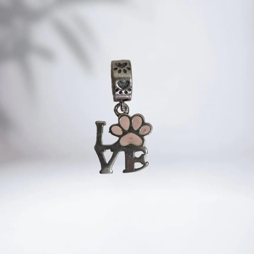BERLOQUE LOVE PATINHAS CACHORRO PATA ESMALTADA