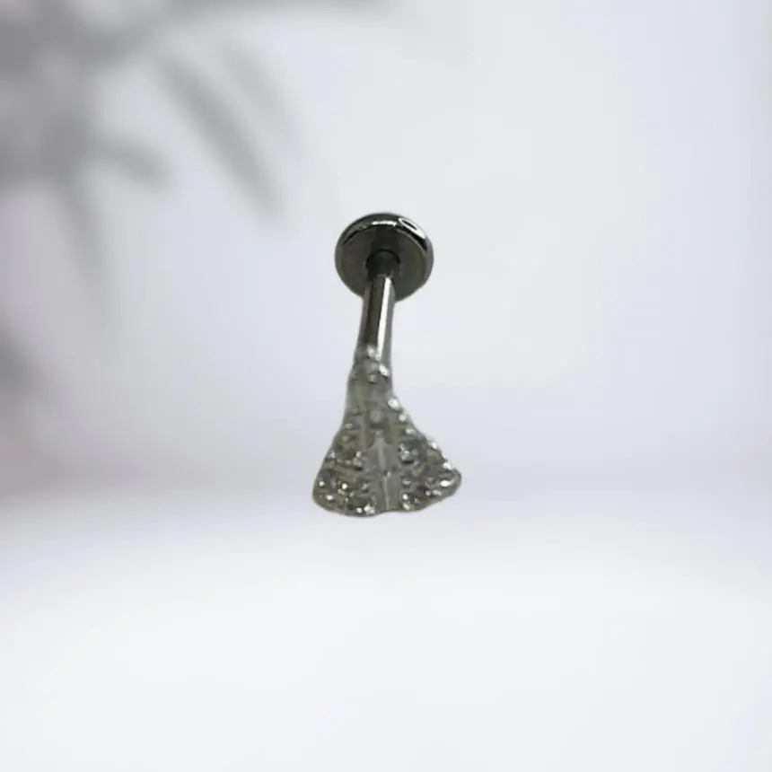 Piercing Nossa Senhora cravejada