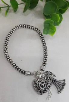 Pulseira pipoca com pingentes
