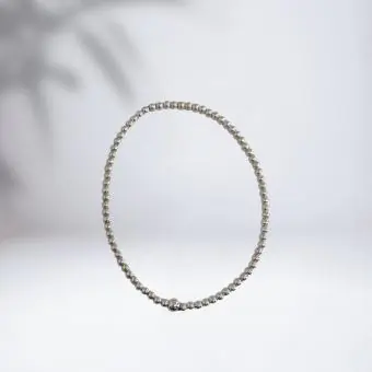 Pulseira bolinhas fio - Código 1775