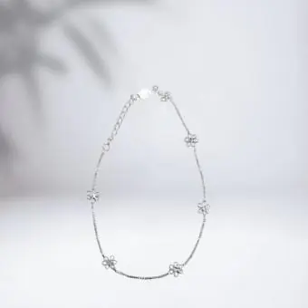 Pulseira mini flores vazadas - Código 1926