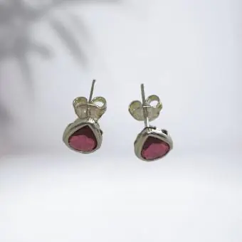 Brinco gota zirconia Cherry - Código 2016