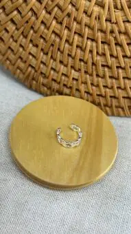 Piercing fake coraçoes vazados
