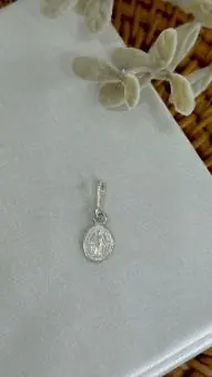 Pingente medalha P Nossa Senhora das Graças