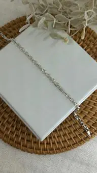 Pulseira elo cadeado masculina