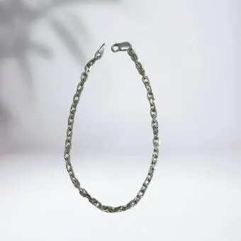 Pulseira elo cadeado masculina