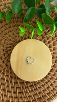 Piercing argolinha cravejado zirconias coloridas