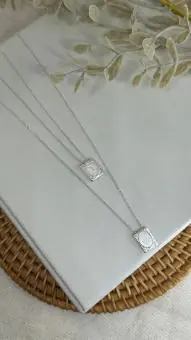 Escapulario medalha cheia 65cm